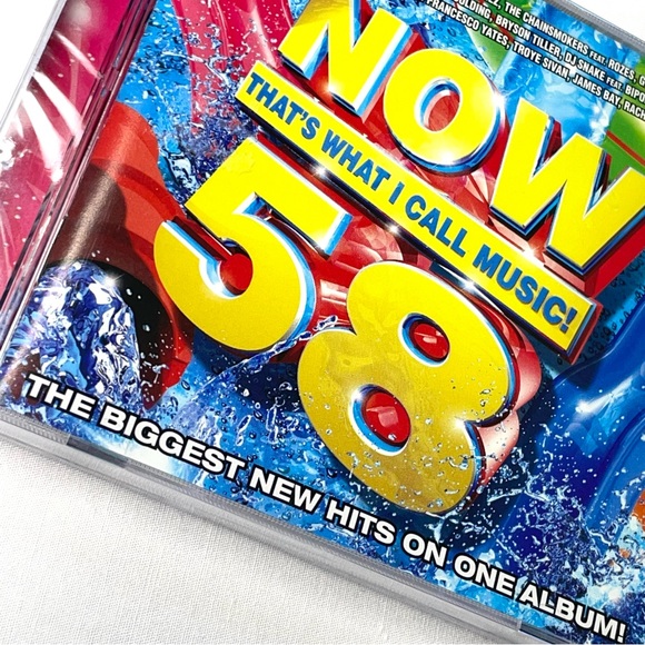 Now 58 That’s What I Call Music CD Songs 22 Tracks Total Shrink Wrapped New - Picture 3 of 11